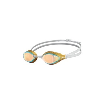 Okulary startowe treningowe do pływana Arena AirSpeed Mirror Yellow Gold