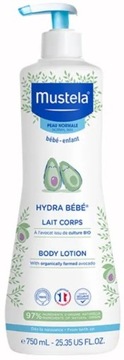 Mustela Hydra bebe mleczko do ciała 750 ml