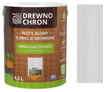 DREWNOCHRON IMPREGNAT EXPRESS 4,5L BIAŁY