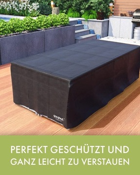 VEGAS MEBLE OGRODOWE POLYRATTAN 13el. SZARY