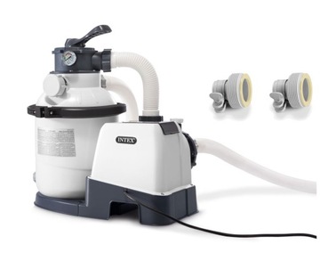 Pompa piaskowa KRYSTAL CLEAR do basenu ogrodowego INTEX 26644 z adapterem