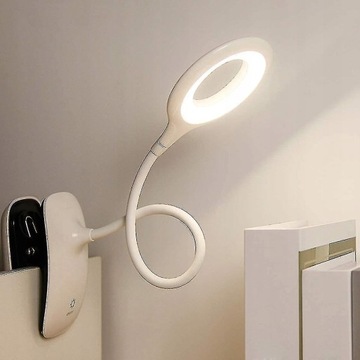 Led Clip-on Reading Lamp Dimmable Eye Protection