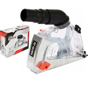 ПЫЛЕЧАСТНИК YATO С ПЫЛЕОТДАЧЕЙ ДЛЯ РЕЗКИ ШЛИФ-ШЛИФОВКОЙ 125мм