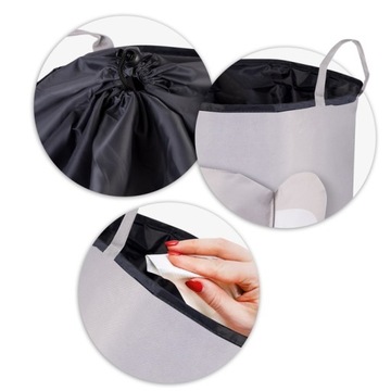 БОЛЬШАЯ КОРЗИНА ДЛЯ ИГРУШЕК КОНТЕЙНЕР СО СЪЕМНИКОМ-ОРГАНИЗАТОРОМ КОРЗИНА ДЛЯ БЕЛЬЯ NUKIDO