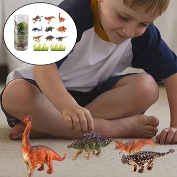 Статуэтки, имитирующие животных Игрушки Украшение стола Развивающая игрушка 18 шт.