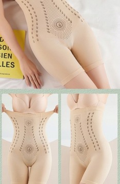 SZORTY NA BRZUCH WYSOKI STAN BODY SHAPER BIELIZNA