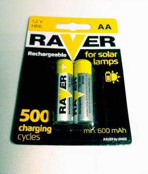 АККУМУЛЯТОР R6 600мАч RAVER / 6294