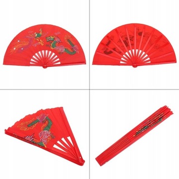 Поклонник кунг-фу и тай-чи Red Fan