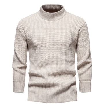 Mens Fashion Color Matching Large Cotton Cardigan