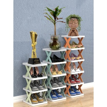 МОДУЛЬНАЯ ПОЛКА-СТОЙКА ОТДЕЛЬНО СТОЯЩИЙ ОБУВНОЙ ШКАФ ДЛЯ ОБУВИ, 6 СКЛАДНЫХ ПОЛОК