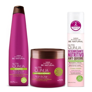 Placenta LIFE Nutri Quinua Smoothing Hair Set Шампунь-маска 2-фазный