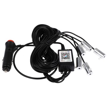 АВТОМОБИЛЬНОЕ ОСВЕЩЕНИЕ RGB LED 6M ВОЛОКОННО-ОПТИЧЕСКИЙ АВТОМОБИЛЬНЫЙ СВЕТ