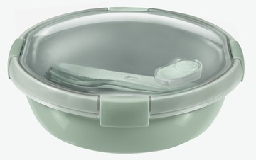 CURVER POJEMNIK ŚNIADANIOWY 0,9L LUNCHBOX ŚNIADANIÓWKA NA ŻYWNOŚĆ SZTUĆCE