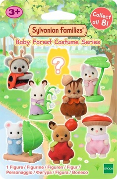 LEŚNI PRZYJACIELE FIGURKA NIESPODZIANKA Torebka SYLVANIAN FAMILIES