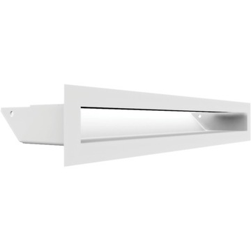 Kratka Kominkowa KRATKI Luft 6x40 SLIM Prosta Ozdobna Wentylacyjna Czarna