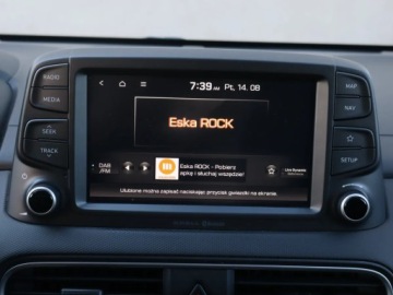 Hyundai Kona I Crossover 1.6 T-GDI 177KM 2019 Hyundai Kona 1.6 T-GDI, Salon Polska, zdjęcie 11