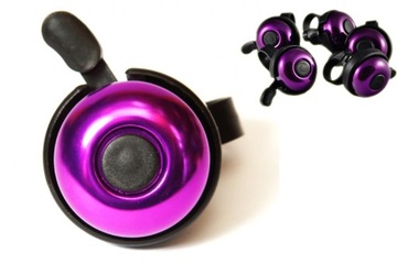 DZWONEK ROWEROWY ALU KANDS KID 45MM FIOLETOWYb2