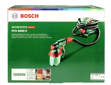 ПОКРАСОЧНЫЙ ПИСТОЛЕТ PFS 5000 E All Paint BOSCH