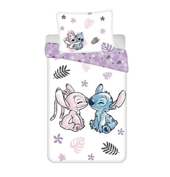 Pościel dla dzieci 140x200 Lilo i Stitch biał