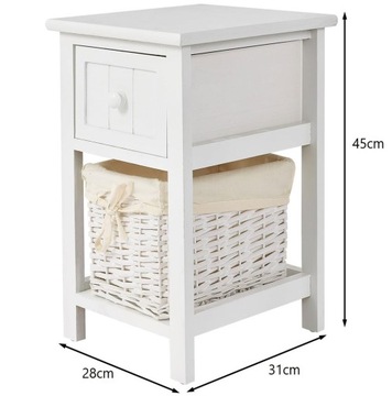 ШКАФ КОМОДЫ КОРЗИНЫ ВАННАЯ ПРИХОЖАЯ БЕЛЫЙ СТОЙКА