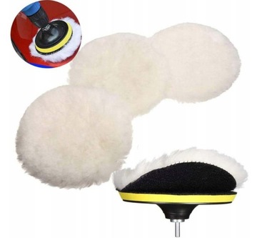 NAKŁADKI DO POLERKI DYSK PAD FUTRO BARANEK 125mm