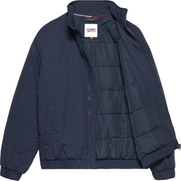 TOMMY HILFIGER KURTKA MĘSKA TJM ESSENTIAL PADDED JACKET GRANATOWA r.L