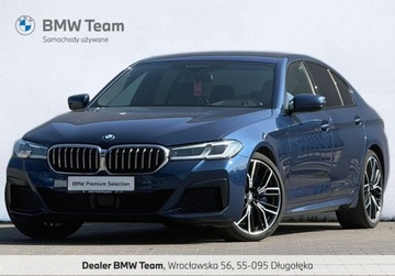 BMW Seria 5 G30-G31 Limuzyna Facelifting 3.0 530d 286KM 2022 BMW Seria 5 530D xDrive 285KM 4x4 M Sport Hifi Webasto M Pro Adapt. LED 3.0