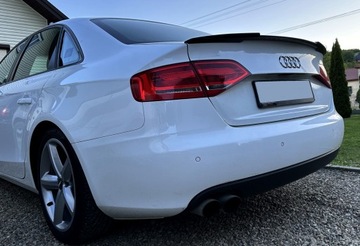 Spoiler lotka na klapę Audi A4 B8 sedan M4 look czarny połysk z ABSu