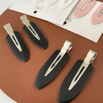 ZESTAW 4 SPINEK DO MAKIJAŻU WŁOSÓW BEZUCISKOWE DELIKATNE SPINKI KLAMERKI