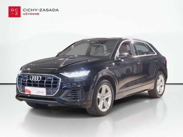 Audi Q8 SUV 3.0 55 TFSI 340KM 2019 Audi Q8 HAK Matrix LED BANG Head-Up Dociagi 3.0 Benzyna 340KM