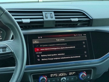 Audi Q3 II SUV-e 1.4 45 TFSI-e 245KM 2021 Audi Q3 S line , Aktywny tempomat ,Audi Smartphone Interfejs 1.4 Hybryda, zdjęcie 21