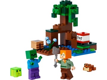 LEGO MINECRAFT 21240 WETLANDS ADVENTURE набор кубиков +7 лет