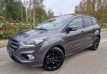 Ford Kuga II SUV Facelifting 2.0 TDCi 180KM 2017 Ford Kuga 2,0 ST-line 4x4 Navi BiXenon Zarejestrowany 2.0 Diesel 180KM, zdjęcie 2