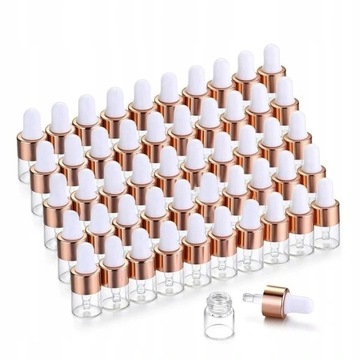 50 1ml butelka z olejkiem eterycznym fiolki