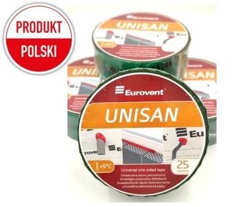 TAŚMA naprawcza Eurovent UNISAN 60mm x 25m GRATIS