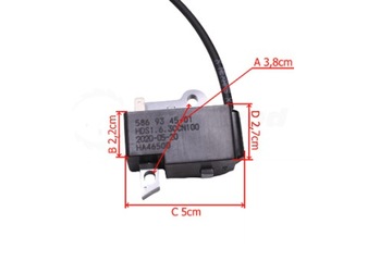 MODUŁ CEWKA ZAPŁONOWA HUSQVARNA 135 135E 140 140E ORYGINAŁ