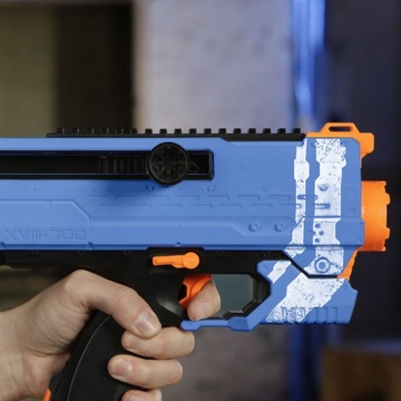 NERF RIVAL HELIOS BLUE E3379 + ДОПОЛНИТЕЛЬНЫЕ ДОПОЛНЕНИЯ