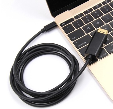 КАБЕЛЬ USB-C Кабель Display Port Адаптер DisplayPort Thunderbolt 3.0 4.0 4K