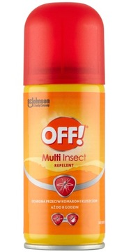 OFF Multi Insekt na komary i kleszcze Aerozol przeciwko kleszczom komarom
