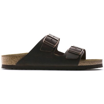 Klapki damskie skórzane Birkenstock Arizona miękkie na lato wygodne modne