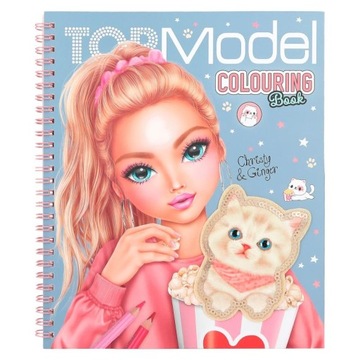 Szkicownik z Pluszowym Kotkiem Top Model 12434