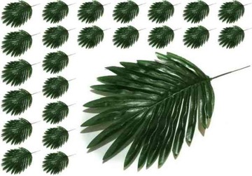 Пальмовый лист PALM маленький Dk.Green Искусственные листья 24 шт.