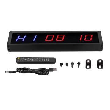 ТРЕНИРОВОЧНЫЕ ЧАСЫ СЕКундОМЕР ДЛЯ УПРАЖНЕНИЙ LED USB GYMBE