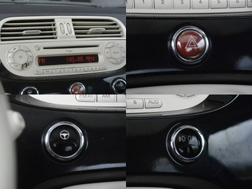 Fiat 500 II Seria 1 1.2 69KM 2014 Fiat 500 1.2 Benzyna klimatyzacja panorama gwar, zdjęcie 18
