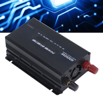 КОНВЕРТЕР ИНВЕРТОР ВЫКЛ СЕТЕВОЙ ИНВЕРТОР USB 1000 Вт