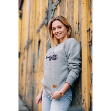 BLUZA MERCEDES #KOCHAMYMERCEDESY - L