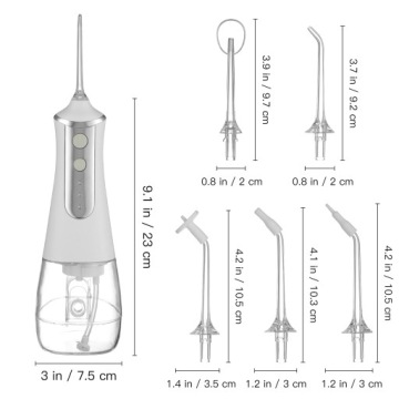 ИРРИГАТОР ДЛЯ ПОЛОСТИ РТА ПОРТАТИВНЫЙ FLOSER CLEANER 300 МЛ