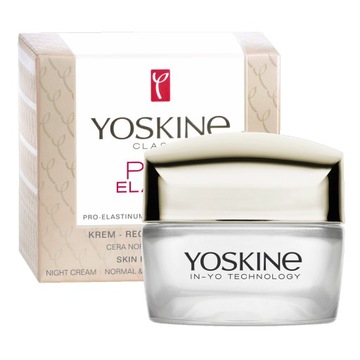 Yoskine Classic Pro Elastin krem 40+ noc