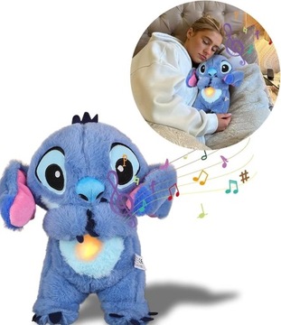 Przytulanka Stitch z ruchem oddechowym i muzycznymi światłami