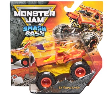 Monster jam smash & bash машинка truck